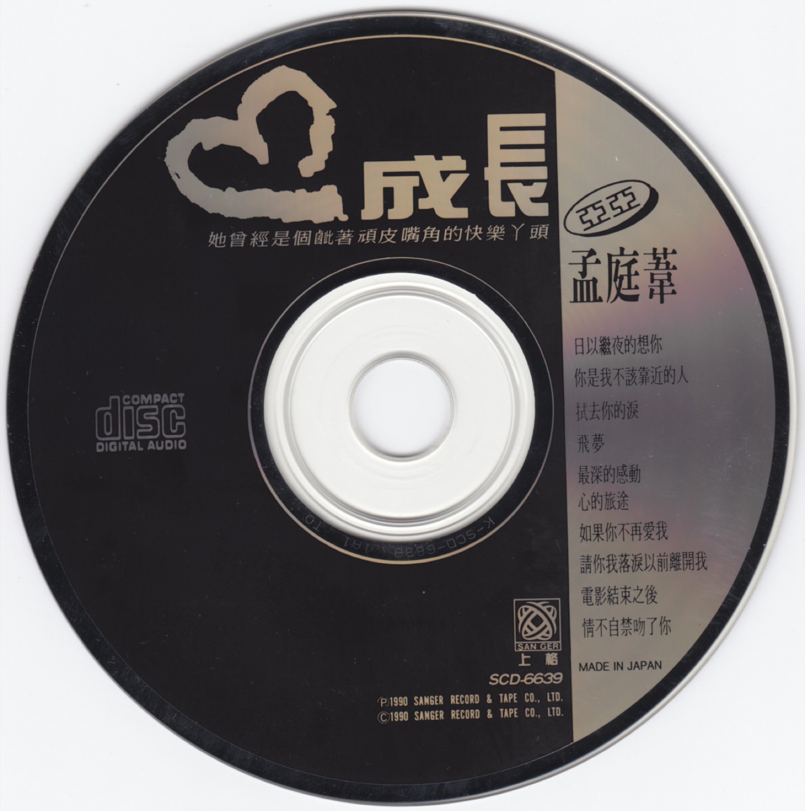 1990 成長 光碟片