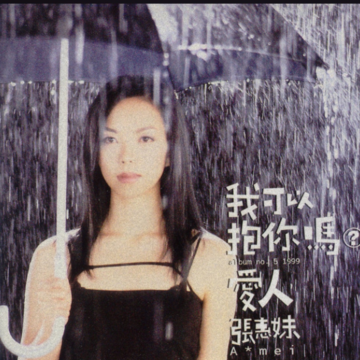 張惠妹《我可以抱你嗎？愛人》（1999）專輯封面